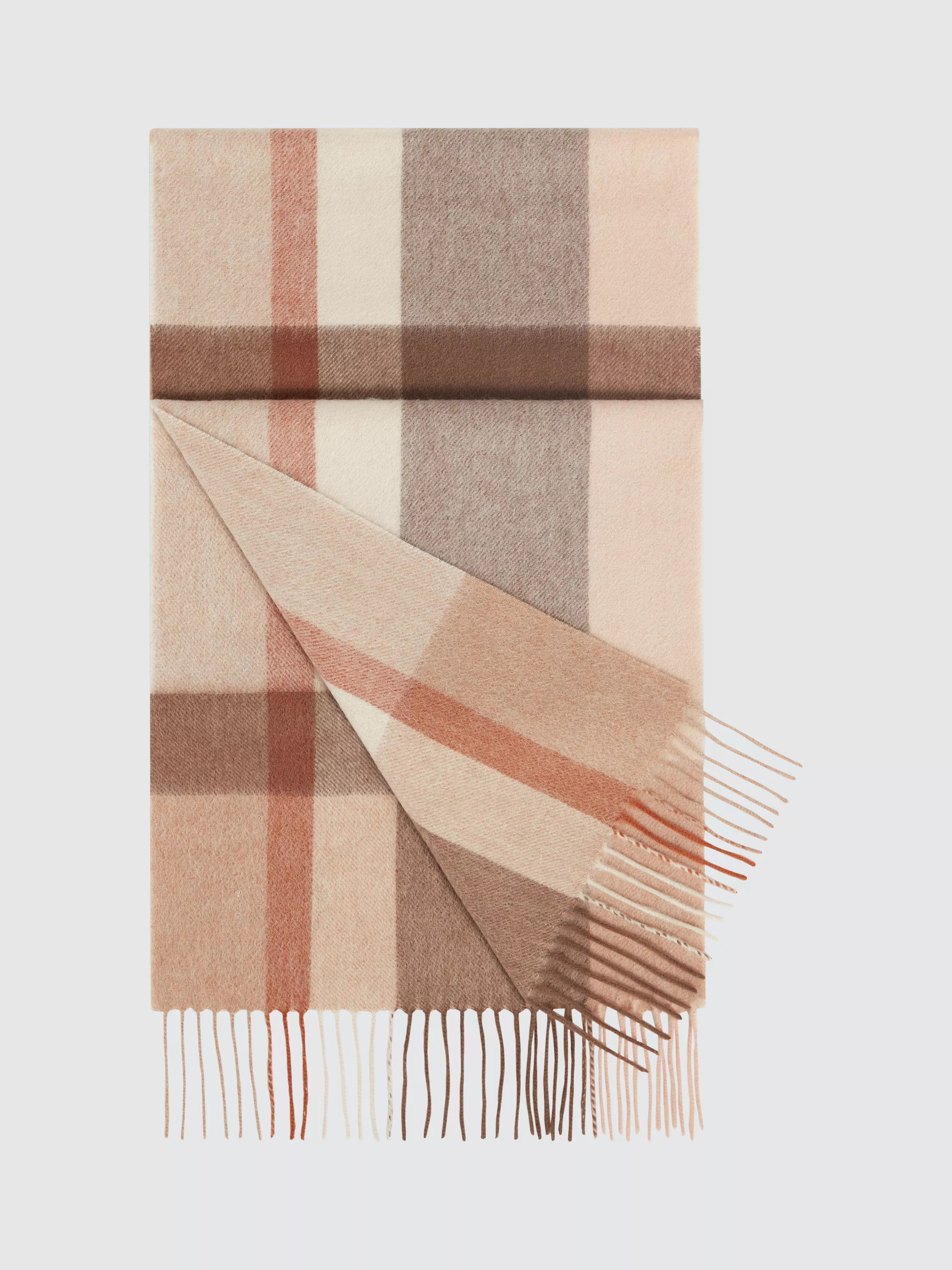 OSPREY LONDON Skye Cashmere & Wool Blend Scarf | John Lewis (UK)