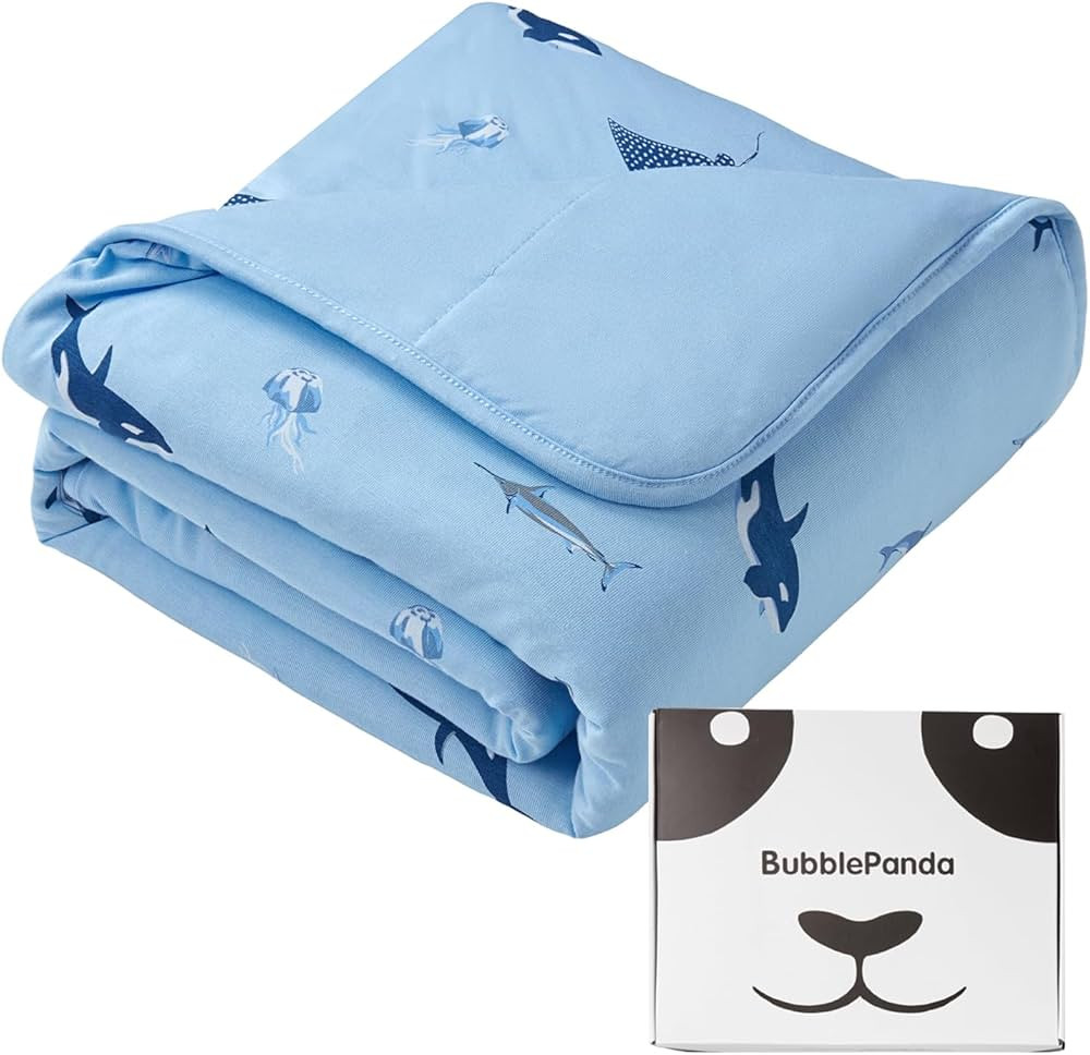 BubblePanda Rayon Made from Bamboo Baby Blanket for Boys Girls Neutral Soft Crib Blanket Toddler ... | Amazon (US)