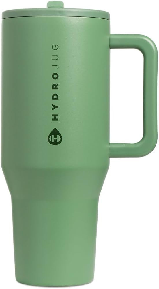 HydroJug Traveler - Modern 40 oz Tumbler with Handle & Simple Flip Straw - Car Cup Holder Friendl... | Amazon (US)