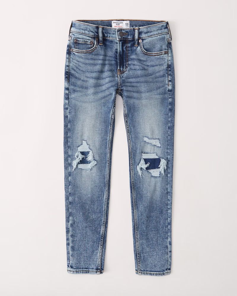 ripped super skinny jeans | Abercrombie & Fitch (US)