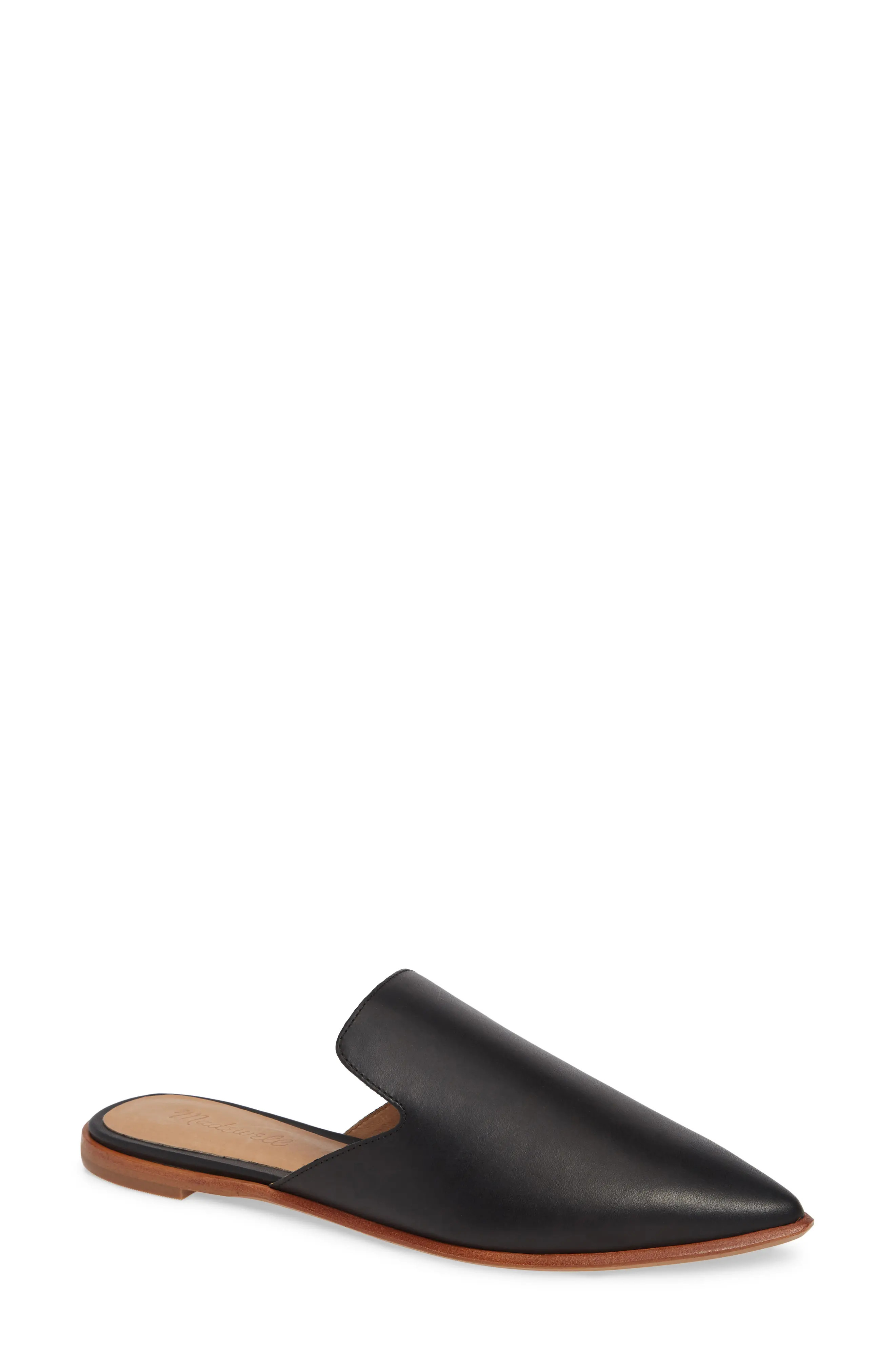 Women's Madewell The Gemma Mule, Size 5 M - Black | Nordstrom