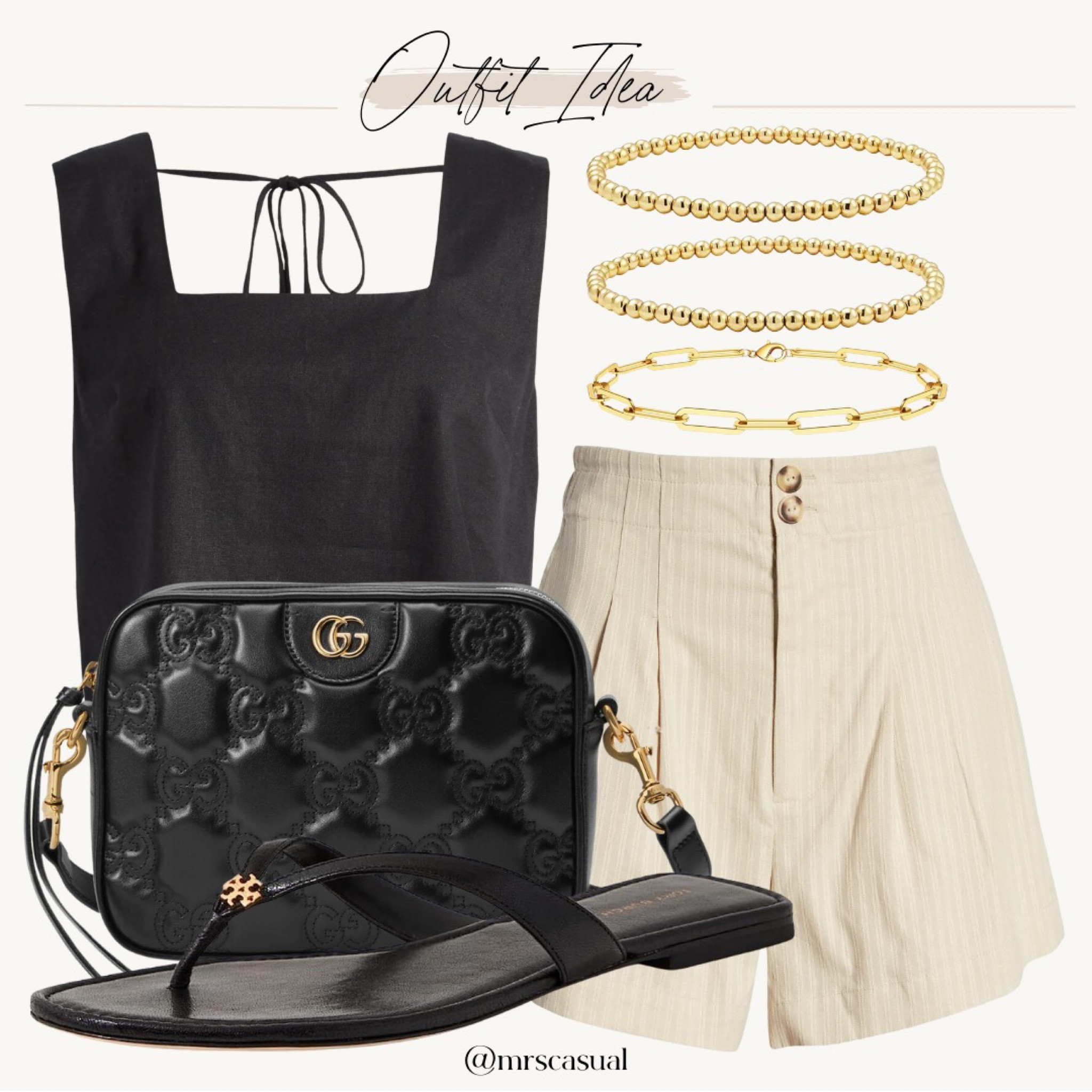 High waisted tailored shorts summer outfit idea. 

#LTKstyletip #LTKunder50 #LTKFind