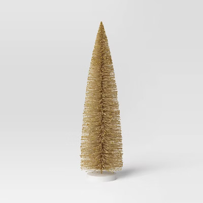 36" Christmas Bottle Brush Tree Sculpture - Wondershop™ | Target