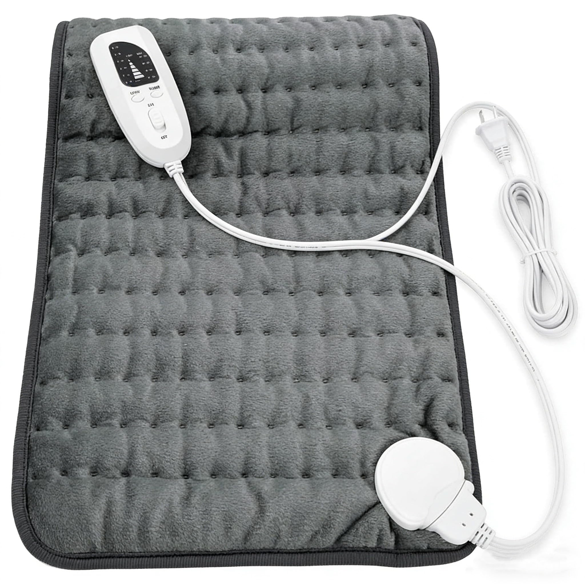 Electric Heating pad with 6 Heat Settings, Auto Shut Off, Dry Electric Heating for Back Neck Knee... | Amazon (US)
