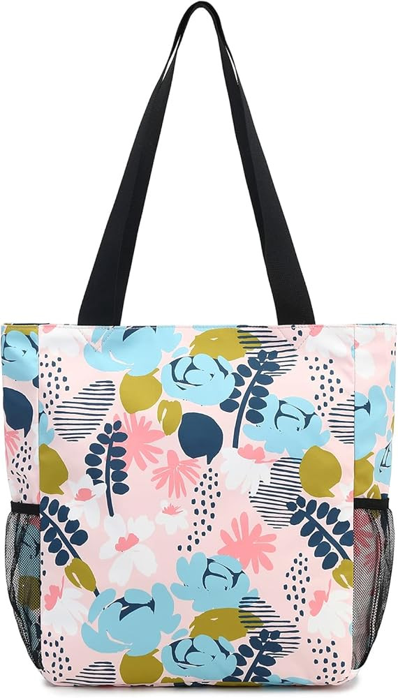 abshoo Water Resistant Lightweight Beach Bag Women Tote Bag for Gym Travel Nurs Bag | Amazon (US)