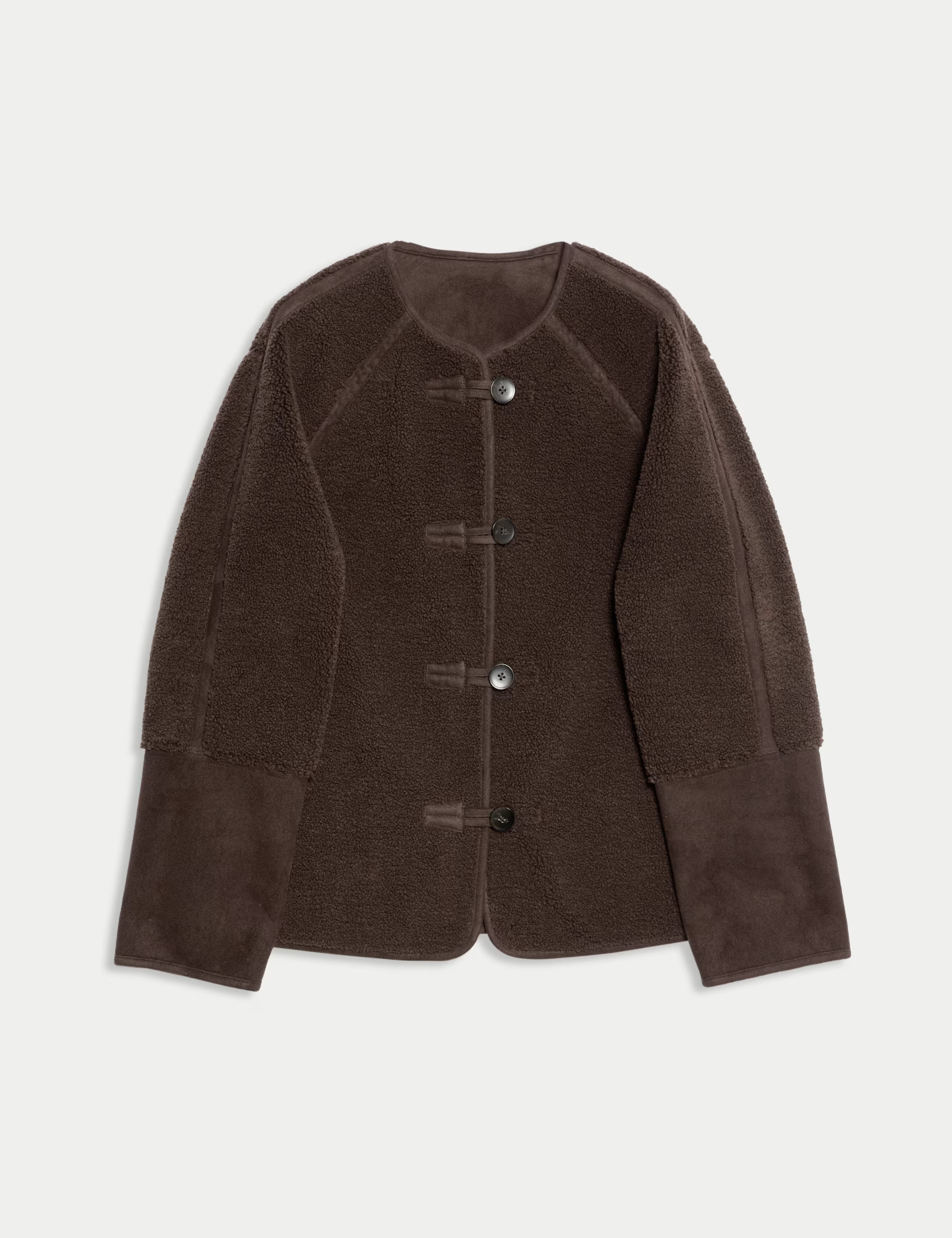 Faux Shearling Reversible Jacket | Marks & Spencer (UK)