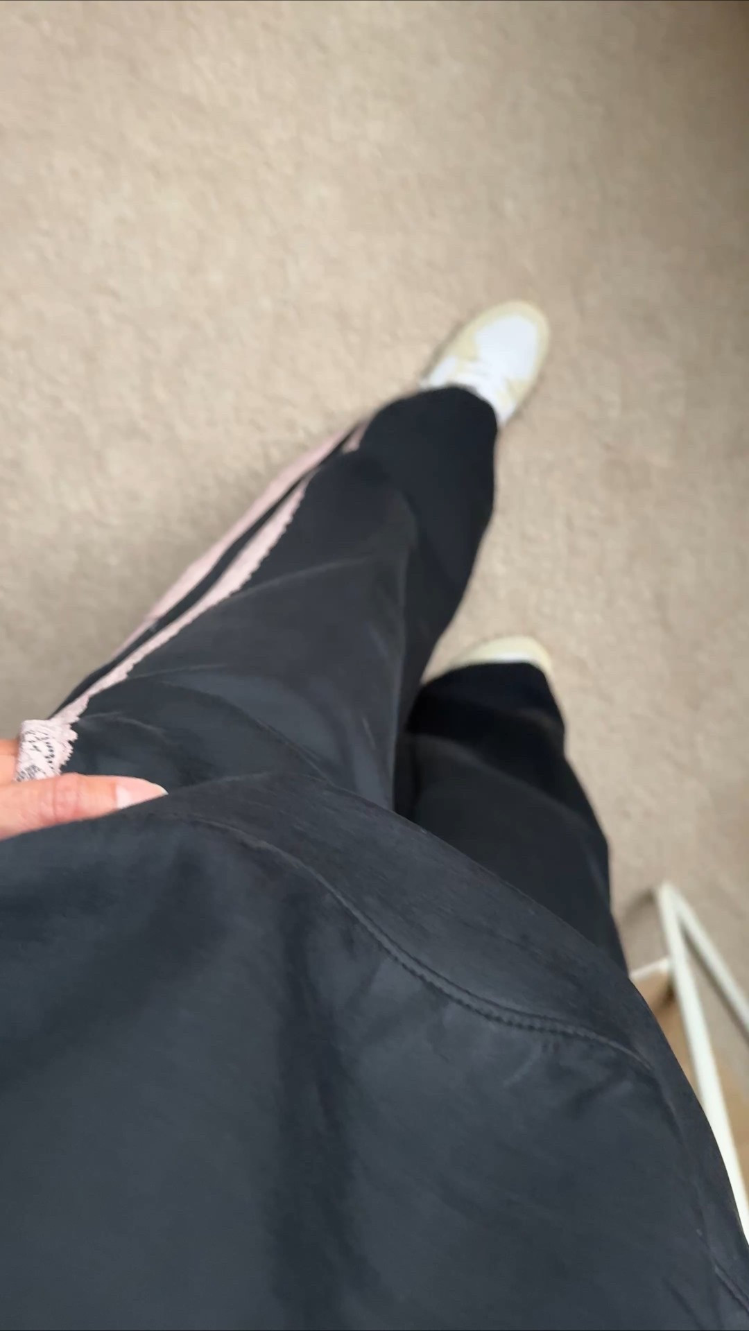 Winter outfit. Athleisure outfit. Loungewear  Track suit. Comfy pullover and track pants have the cutest lace stripe detail. Sporty chic!
True to size in both pieces. 


#LTKFindsUnder50 #LTKOver40 #LTKootd