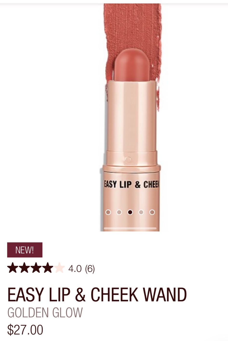 Charlotte tilbury cheek stick 





#LTKunder50 #LTKbeauty #LTKunder100