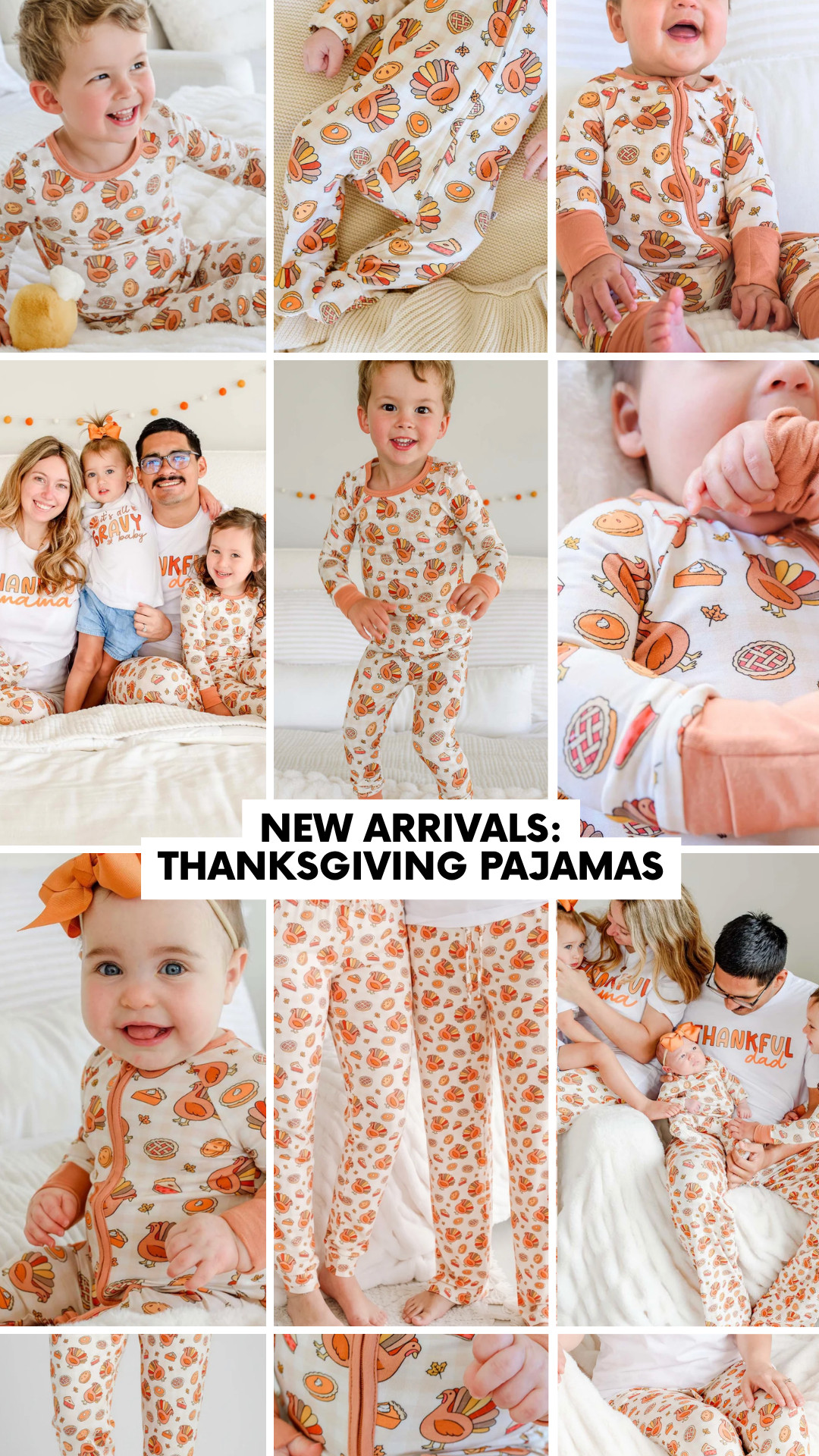 
Caden Lane Thanksgiving pjs new arrivals!🦃🧡 

Use code LAURAG for 20% off at Caden Lane! 

seasonal pjs | family pajamas | matching family 

 #LTKootd #LTKmomlife #LTKSeasonal