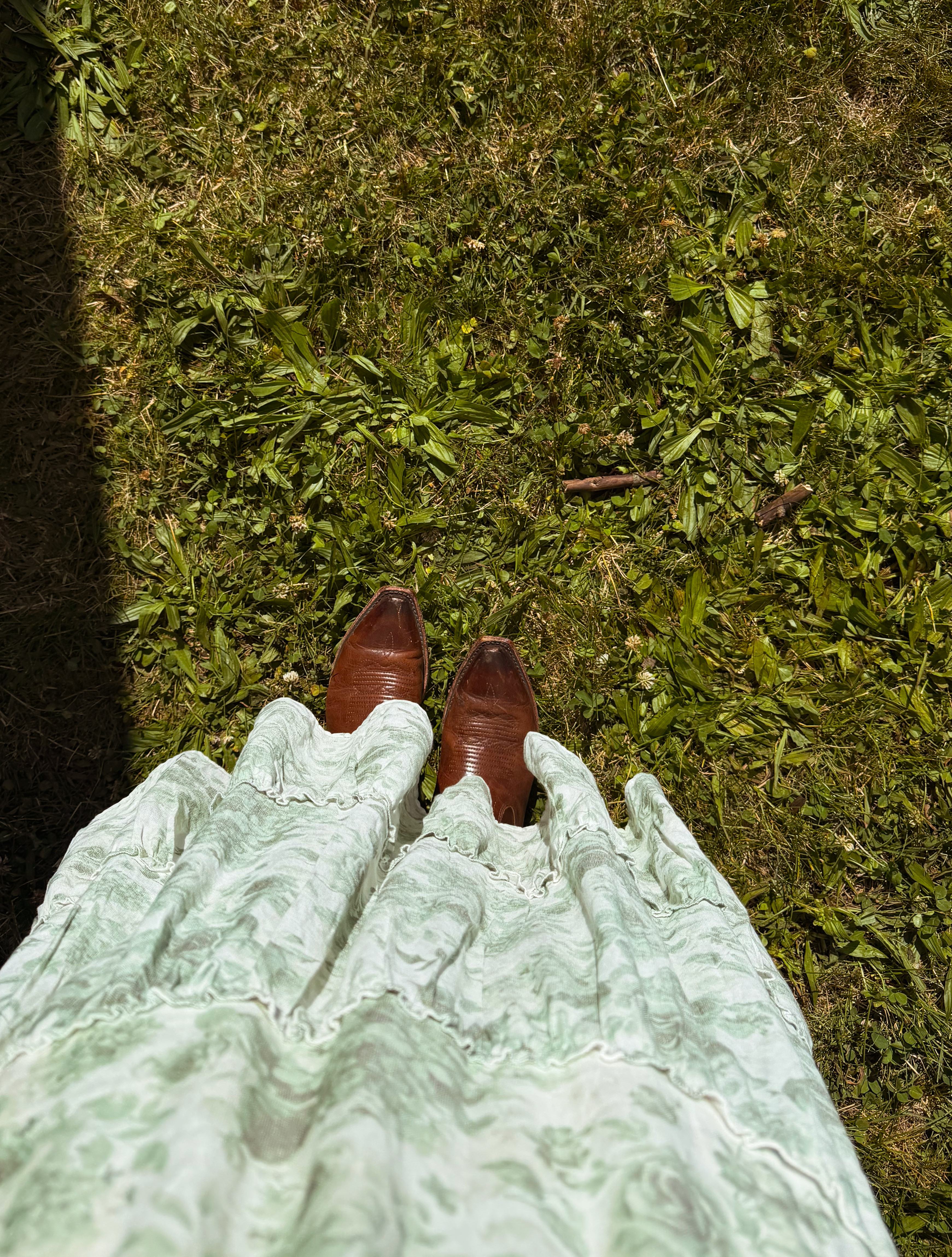one thing about me is that i will be LIVING in my tecovas all summer. these boots are so cute and get comfier with every wear. I've worn these boots in two countries and multiple states now and they've proven to be my tried and true. they go with every outfit and are a staple for those summer country concerts. these annies come in multiple different colors to fit any personality! which tecovas style do you have your eye on? 

 #LTKdayinmylife #LTKootd #LTKPetite