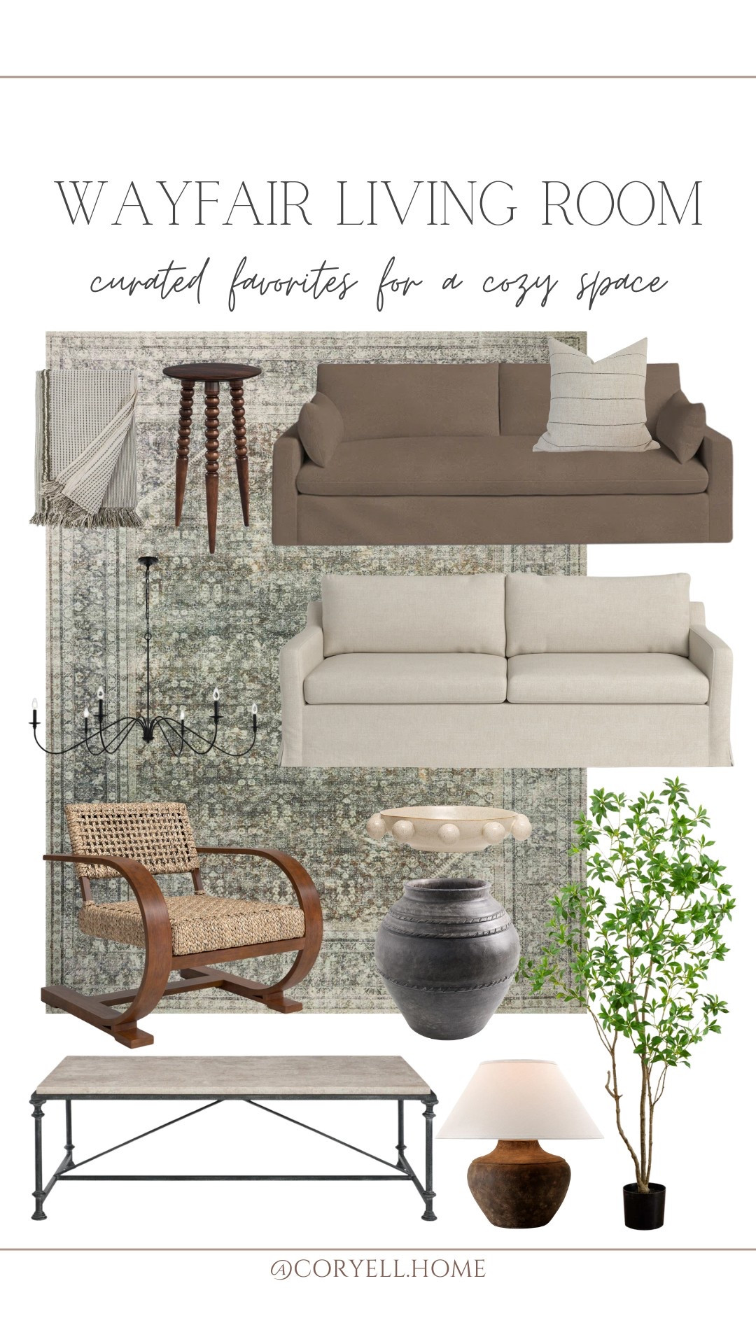 Wayfair is always a go to for me! You can curate an entire space with @wayfair finds, with options that are both affordable and splurge worthy.  These pieces feel warm, textured, and inviting which I love! 

#LTKStyleTip #LTKHome