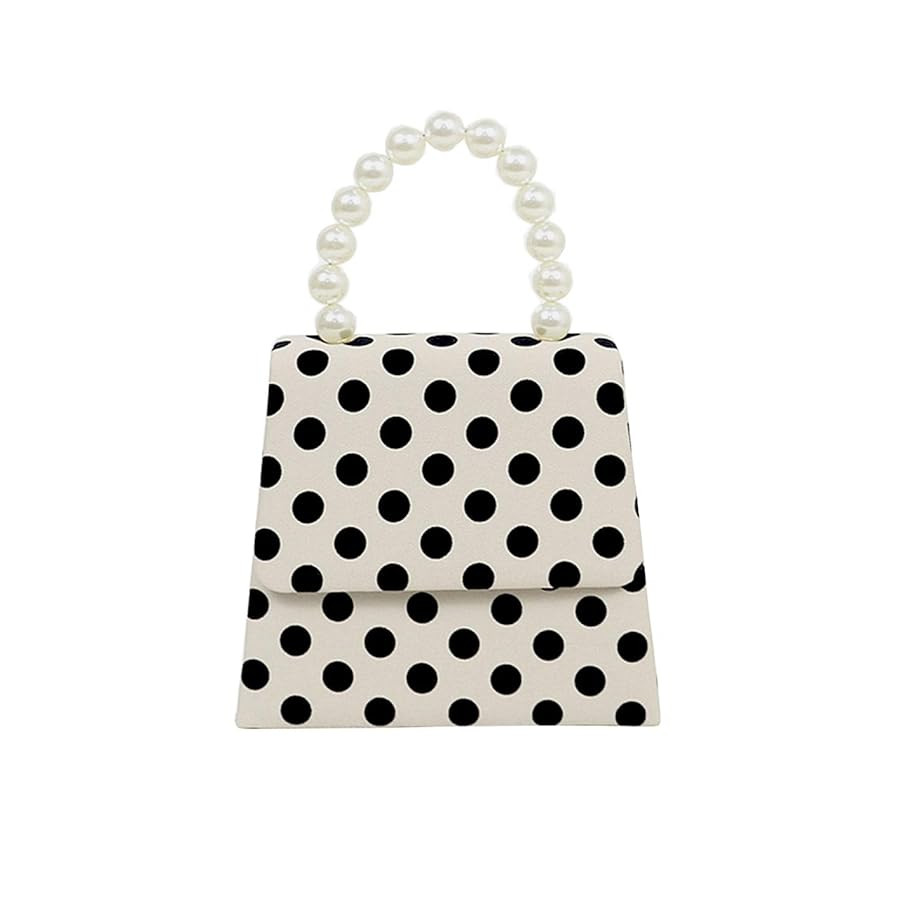 Women Polka Dot Tote Bag Top Handle Bag Shoulder Bag Crossbody Bag | Amazon (US)
