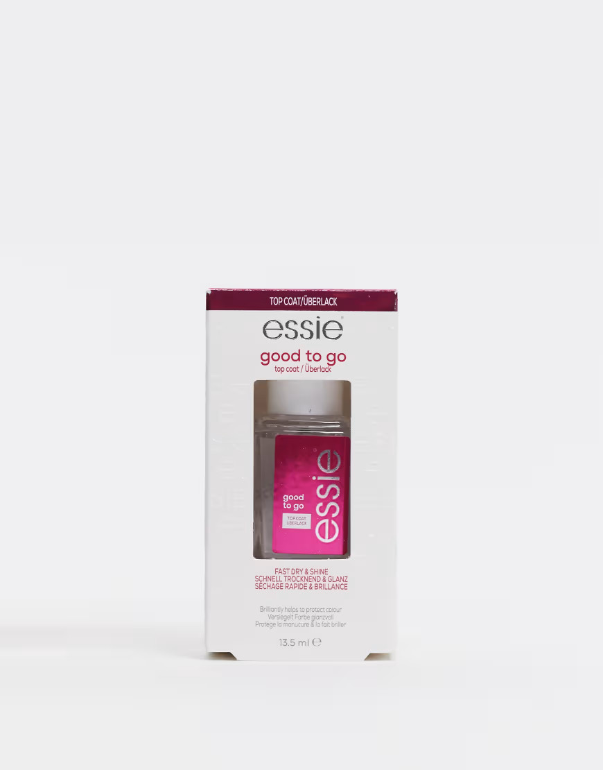 Essie Nail Care Good To Go Nail Polish Top Coat-No Colour | ASOS (Global)