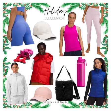 ✨My Lululemon Wish List!
•Ribbed leggings- these are NEW this year and come in a ton of colors. I wear. 2 in these
•Hat- love these colors
•High Neck Tank- I wear a size 8 in these for a more relaxed fit
•Pale Pink leggings- obsessed with this color. I wear a 2 in these
•Bow Hair Ties- so cute
•Cropped Scuba Sweatshirt- so soft and I love the crop. I wear a 10 in these for a more relaxed fit
•Cropped Puffer- I saw them in the store and knew it had to be mine!
•Bucket Bag- NEW this year and so cute
•Water Bottle- comes in a ton of colors
•Vest- perfect for running outdoors
*Fit Tip- all sizes listed in caption. For reference I’m 5’2, 128lbs and a 34D.

#lululemon #lululemongiftideas #lululemonvests #puffervests #giftsforher 

#LTKGiftGuide #LTKHoliday #LTKfit