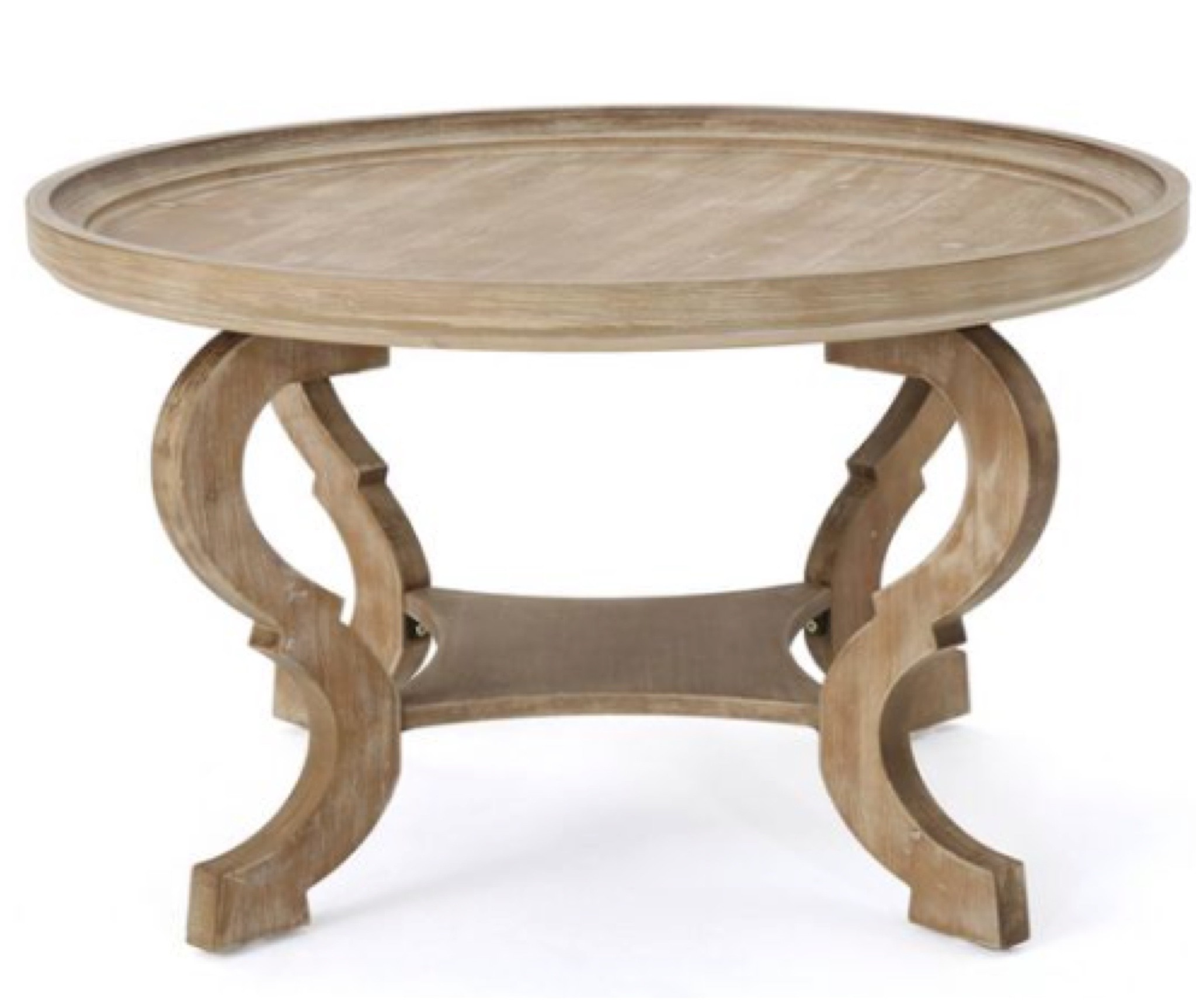 Round coffee table // light wood // French country // rustic chic // living room // traditional // under 200

#LTKhome