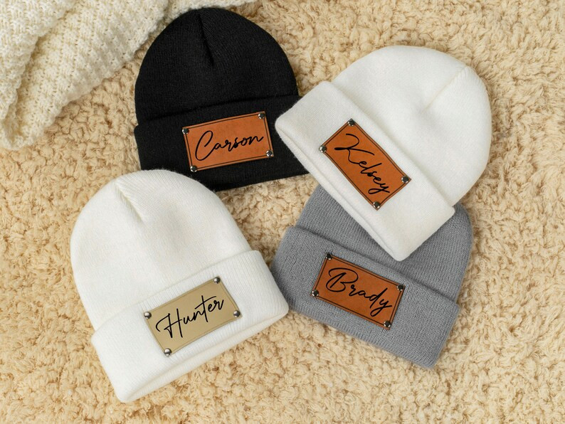 Personalized Knit Hat Custom Beanie Infant Toddler Hat Newborn | Etsy | Etsy (US)