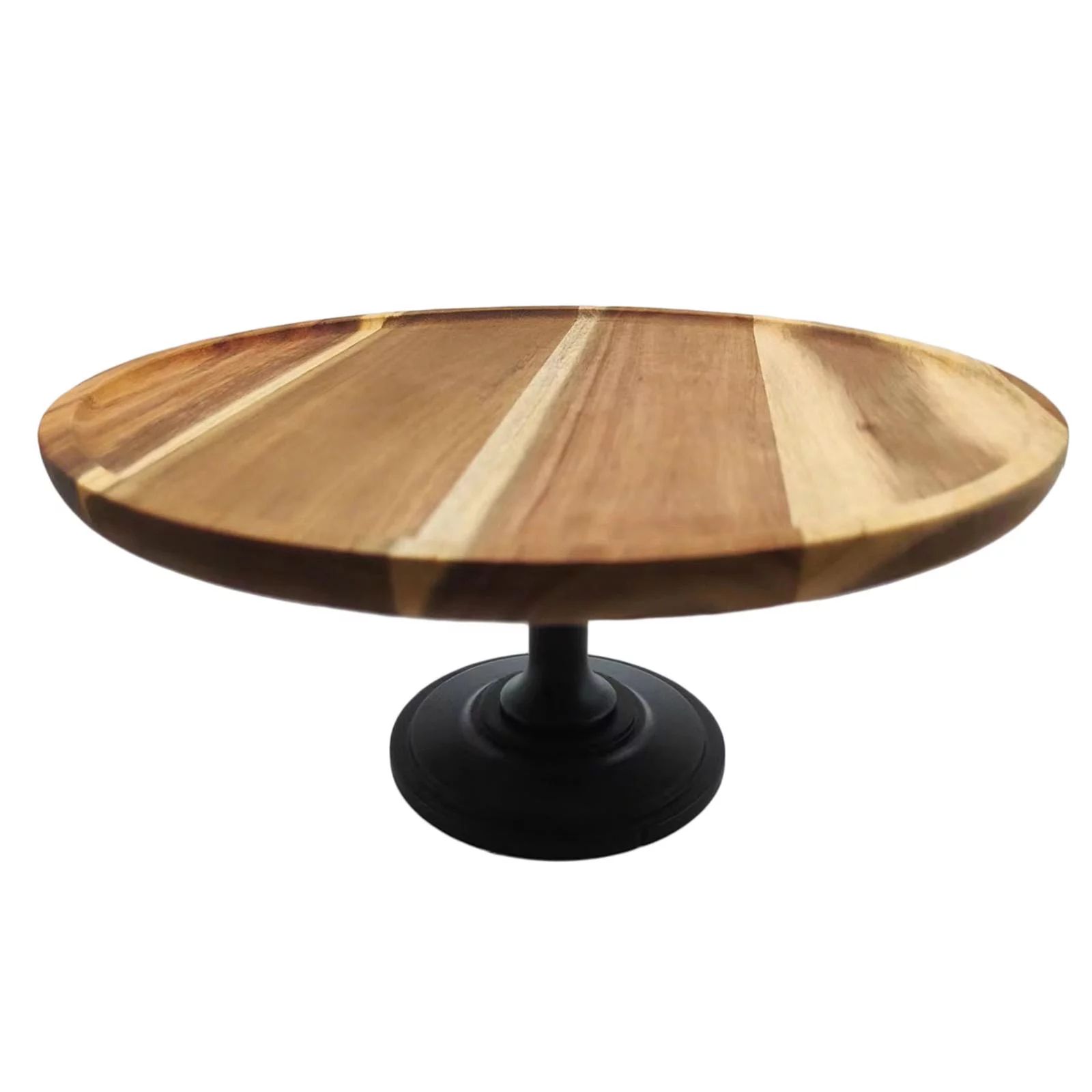 Wood Cake Stand with Base High Base Cupcake Dish Household for Dessert Party | Walmart (US)