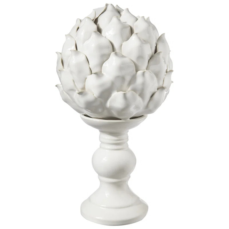 August Grove® Ellasyn Ceramic Artichoke on Stand | Wayfair North America