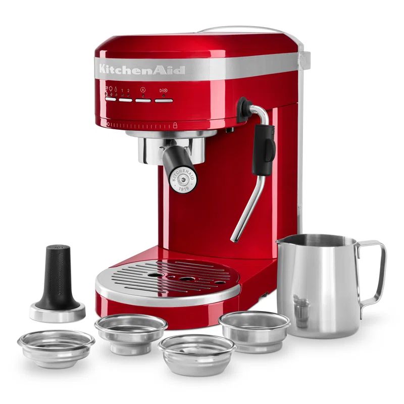 KitchenAid Metal Semi-Automatic Espresso Machine | Wayfair North America