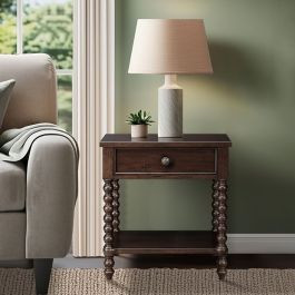 Traditional Home Nightstand | Antique Farm House