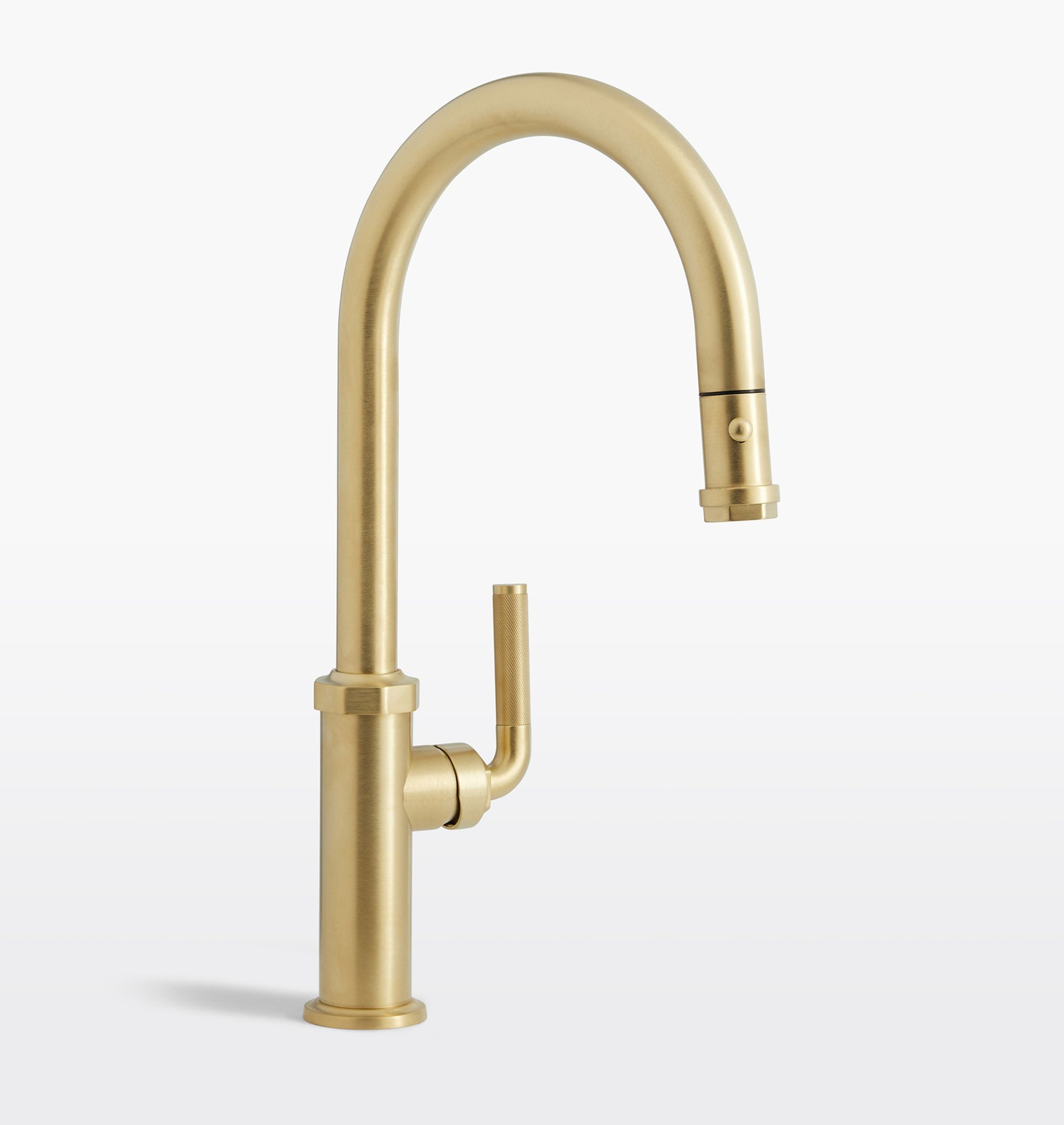 Descanso Pull Down Kitchen Faucet - Polished Nickel | Rejuvenation