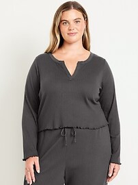 Ribbed Pajama Top | Old Navy (US)