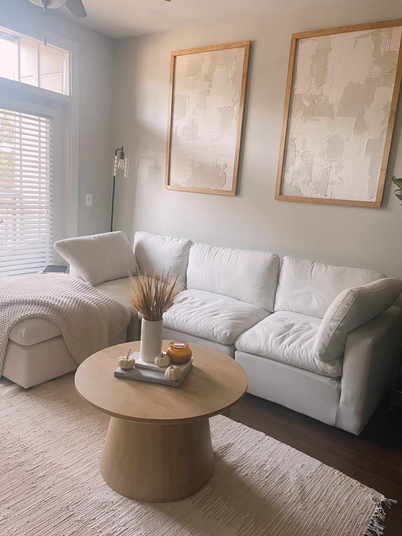 Apartment living room neutral aesthetic 

#LTKhome #LTKSeasonal #LTKsalealert