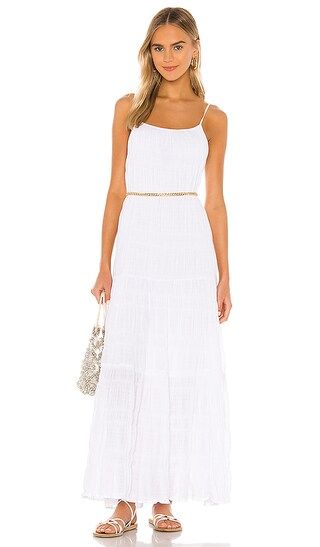 Roman Holiday Maxi Dress in Optic White | Revolve Clothing (Global)