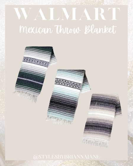 Mexican throw blanket. Comes in tons of different colors. I have the tan one and love it! 

#LTKFestival #LTKfindsunder50 #LTKhome