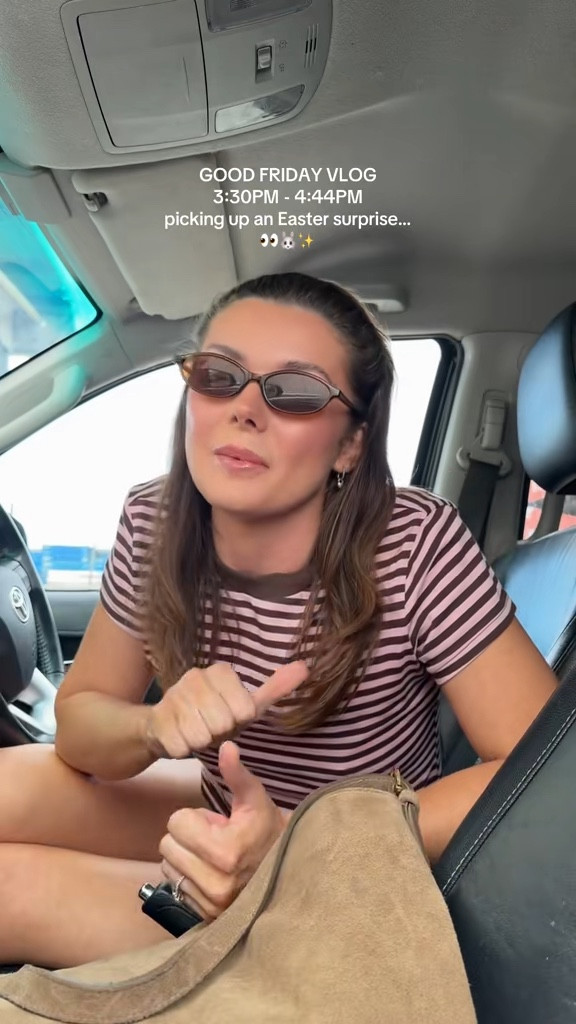 Good Friday Vlog - Picking up an Easter surprise for the kiddies… (really just using this as an excuse since ours blew away in the cyclone) 💀 also had to fuel up, so thought I’d ruffle some feathers again 👀 #Vlog #easter #surprise #mumsoftiktok 

#LTKfamily #LTKaustralia #LTKkids