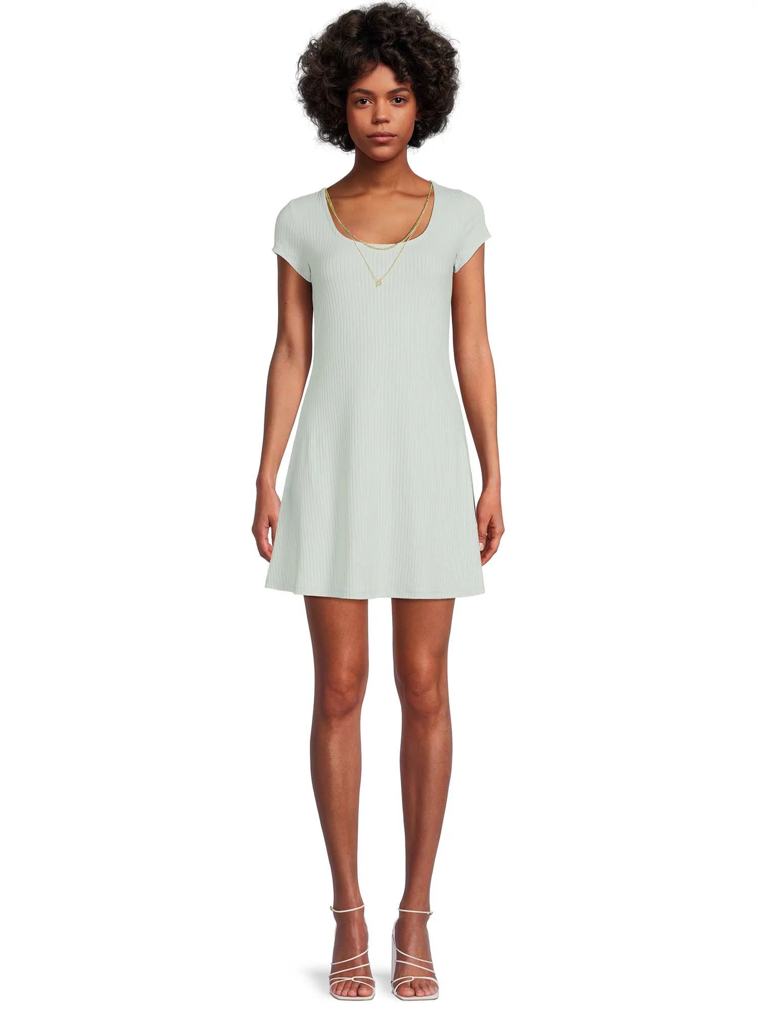 No Boundaries Juniors Necklace Dress | Walmart (US)