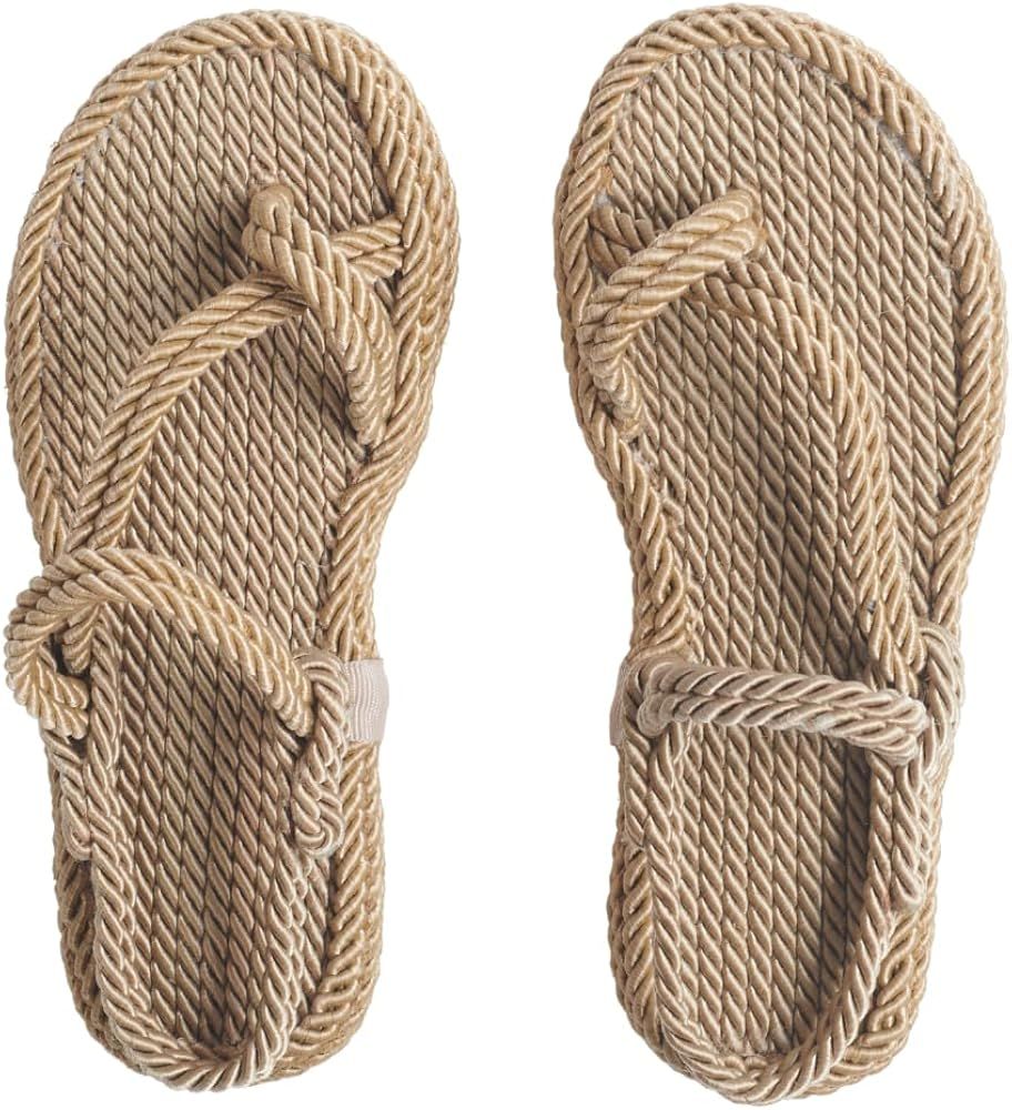 Women's Sandals - Handmade Rope Sandals, JC, Gladiator Style| Beach and Casual Wear |Stylish, Com... | Amazon (US)