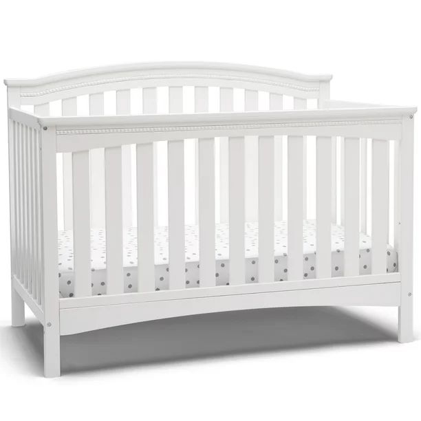 Delta Children Waverly 6-in-1 Convertible Crib, Bianca White | Walmart (US)