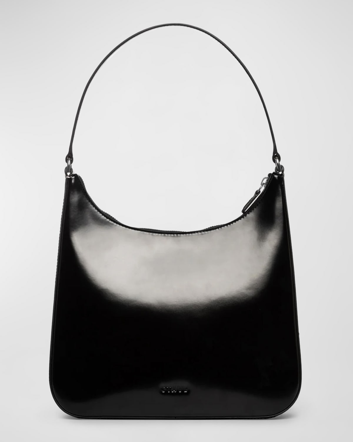 Alec Zip Leather Shoulder Bag | Neiman Marcus