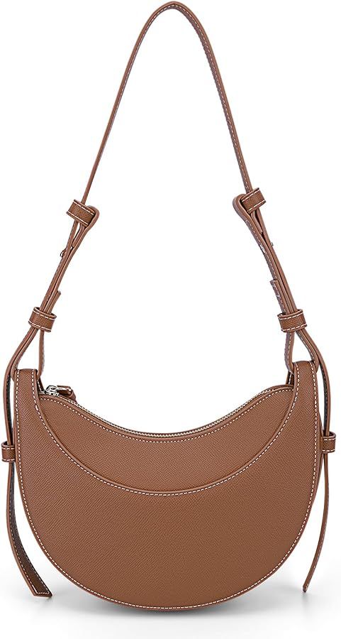 Amazon.com: Saddle Bag for Women Shoulder Bag Crescent Purse Trendy Crossbody Bag Hobo Handbag : ... | Amazon (US)