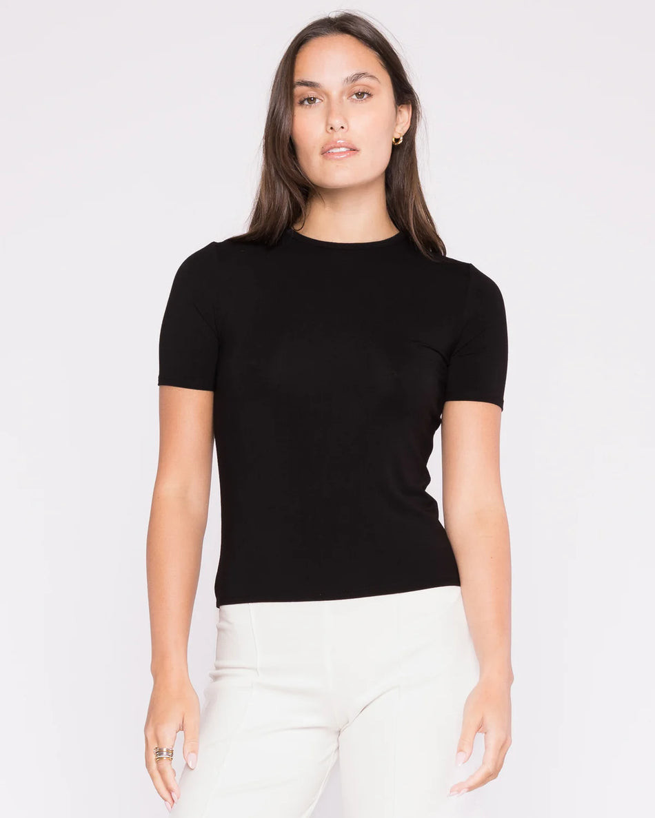Ripley Rader Black Fitted T-Shirt | House of 29