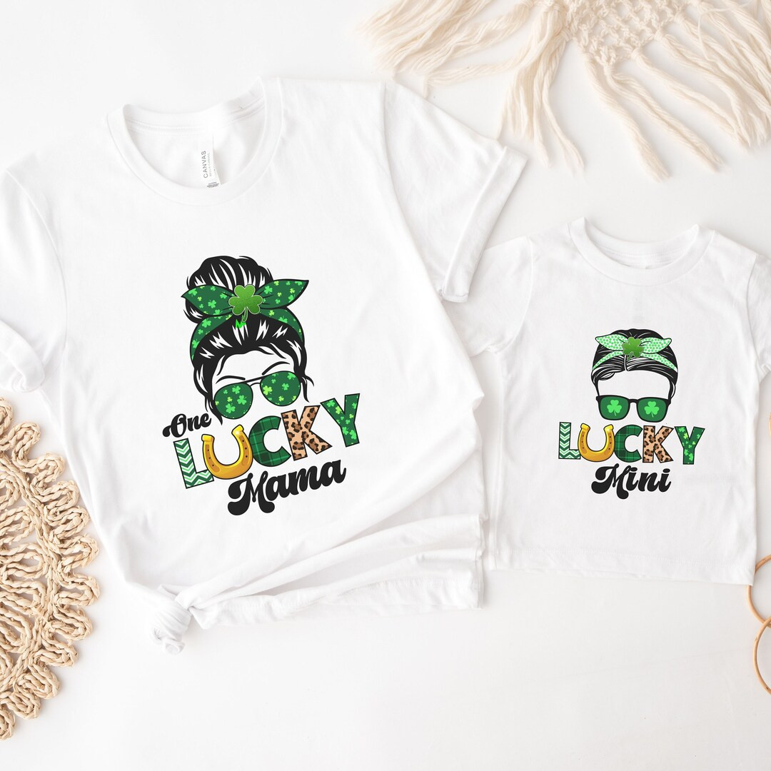 St Patricks Day Mommy and Me Shirts, St. Patricks Day Mother Daughter Shirt, Mommy and Me Matchin... | Etsy (US)