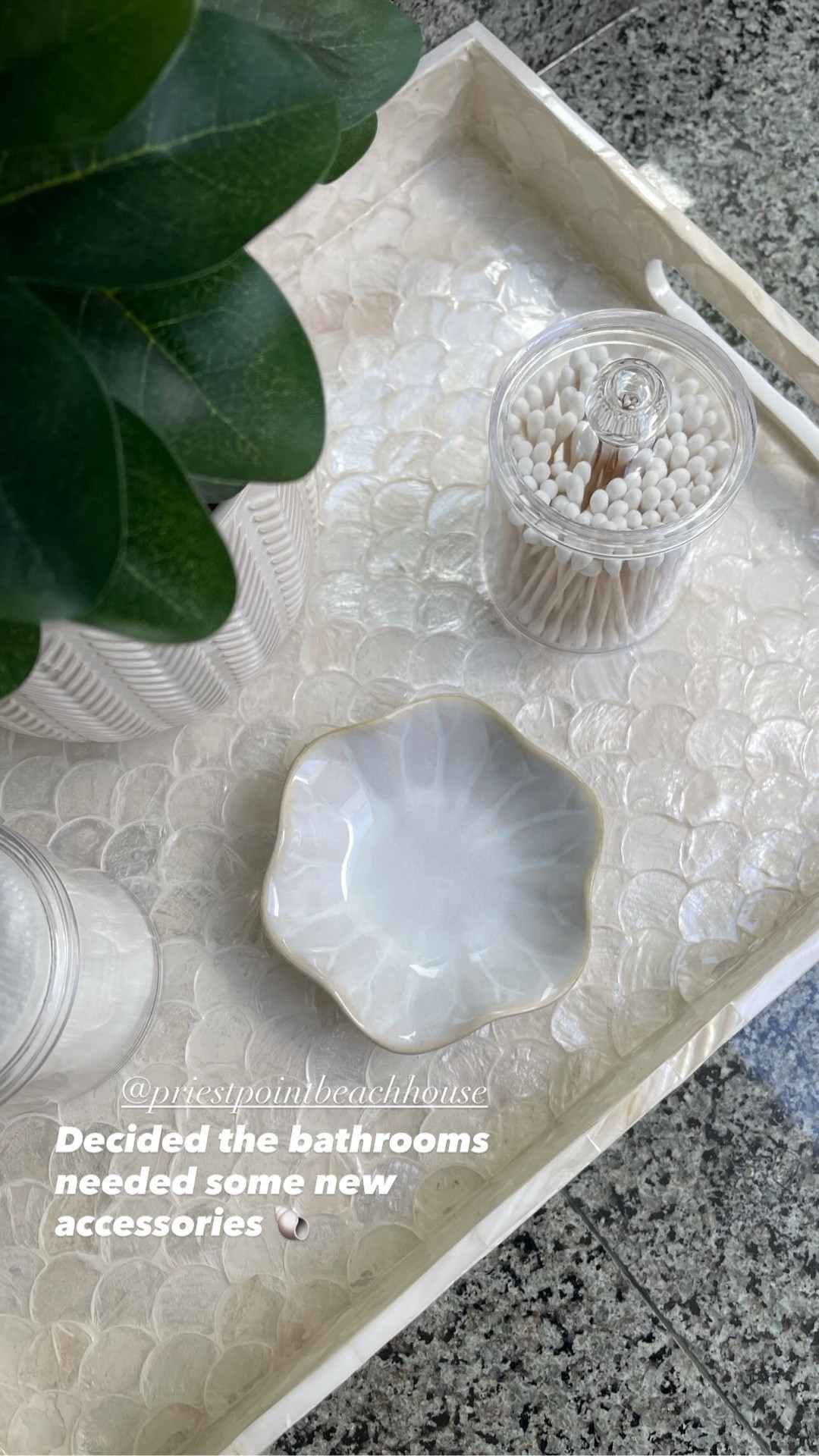 Capiz shell tray for beach house bathroom, kitchen, entryway or living room

#LTKHome #LTKSaleAlert