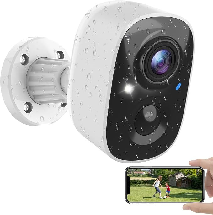 Security Cameras Wireless Outdoor, Battery Powered Home Security Camera with AI Motion Detection,... | Amazon (US)