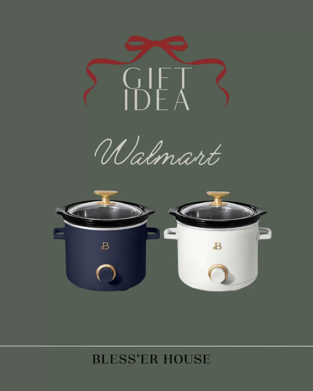These mini slow cookers are the perfect hostess gift!! 

Beautiful appliances, Walmart, Drew Barrymore, hostess gift, crockpot 

#LTKHoliday #LTKGiftGuide