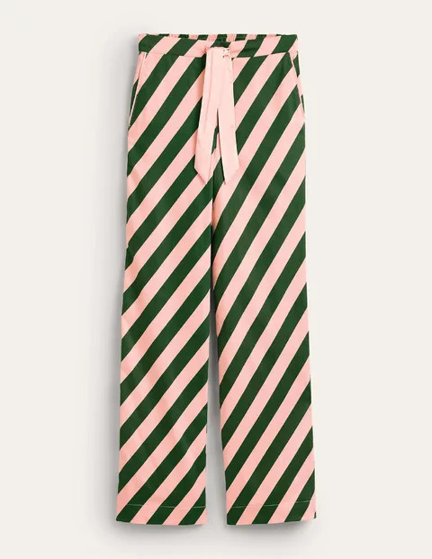 Cotton-Sateen Pyjama Bottoms | Boden (US)