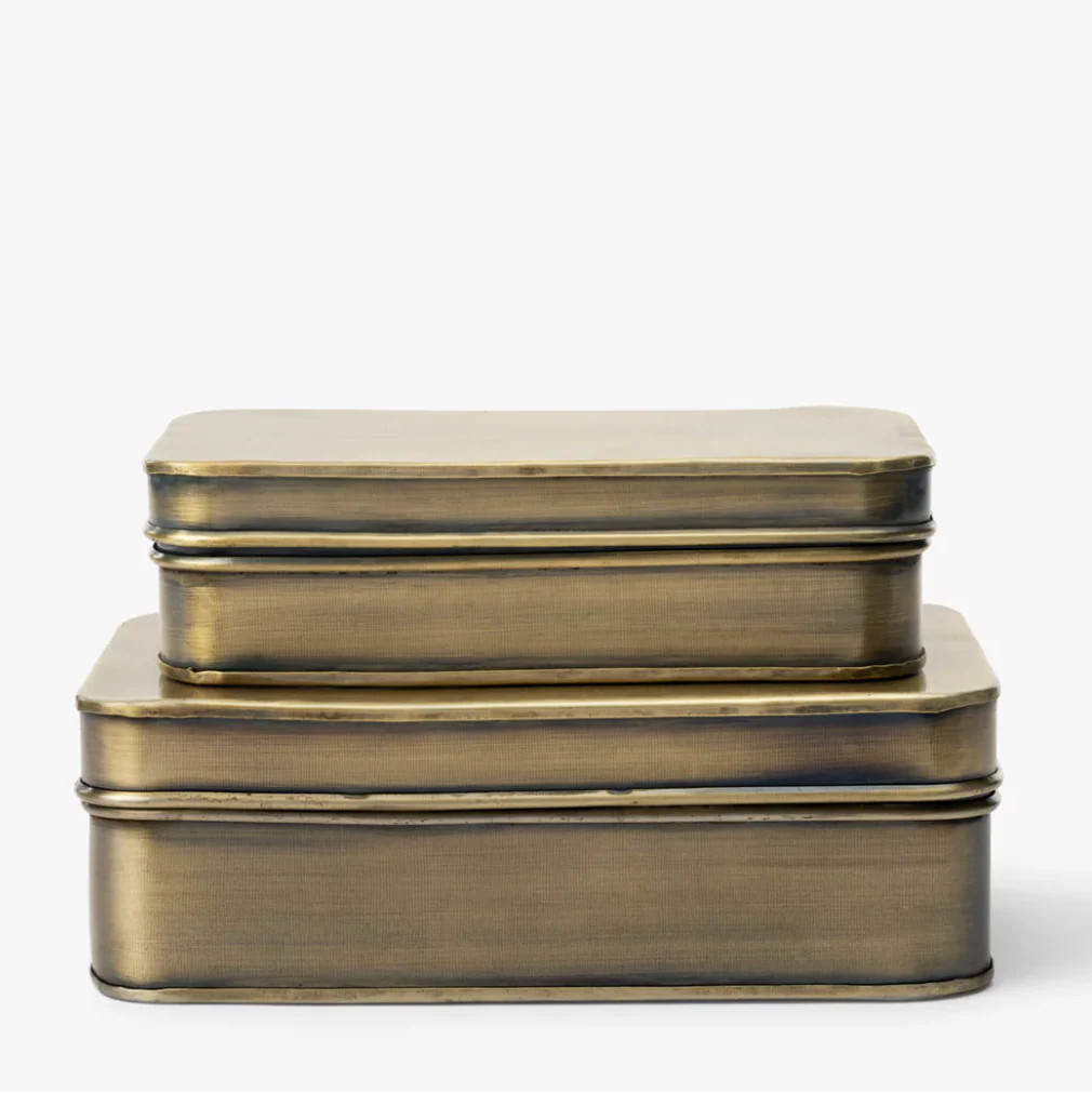 Metal Brass Box | Eco Chic Home
