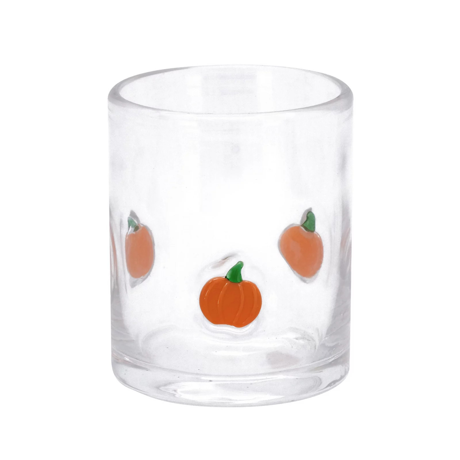 Celebrate Together™ Fall Pumpkin Icon Double Old Fashion Glass, Orange | Kohl's