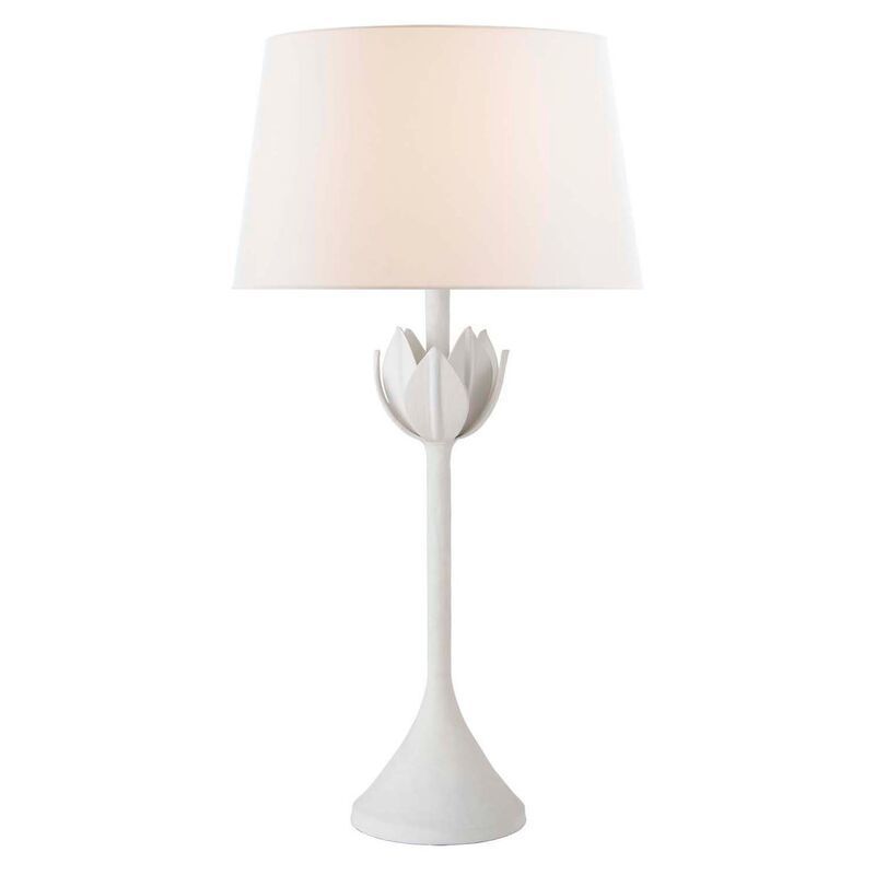 Alberto Table Lamp, Plaster White | One Kings Lane