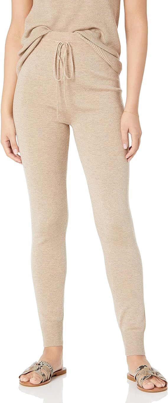 The Drop Women's Yara Ribbed Pull-On Sweater Legging | Amazon (US)