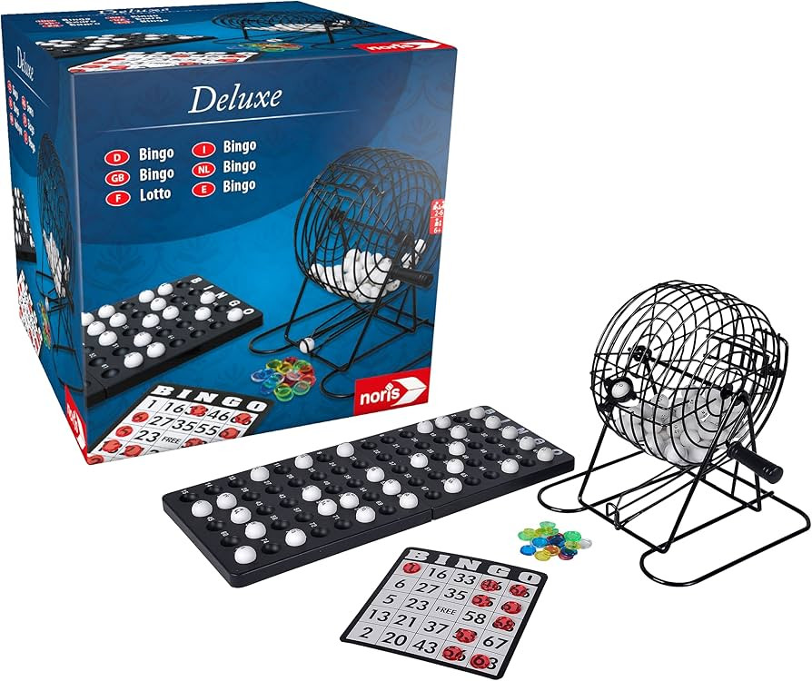 noris NOR08011 606108011 Deluxe Bingo, Spieleklassiker | Amazon (DE)