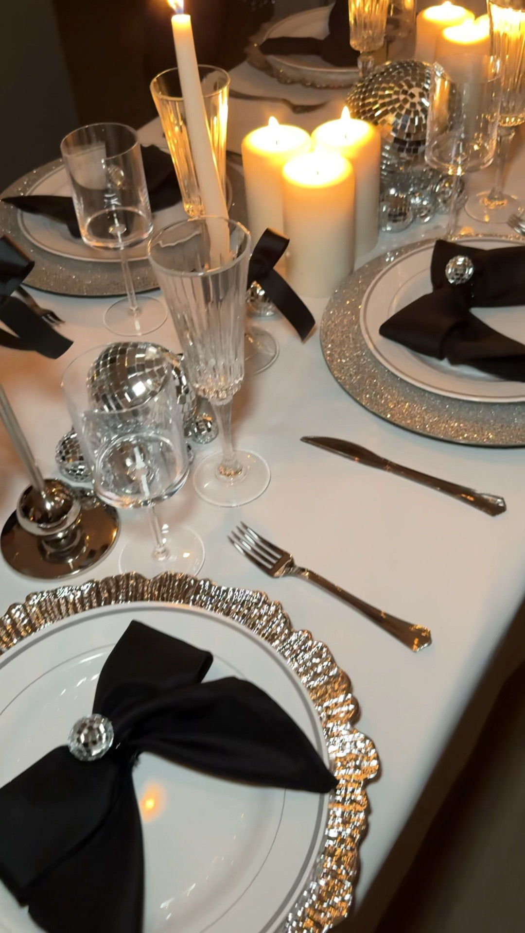 Elegant dinner spread | elegant dinner table set up | birthday dinner table set up | new years dinner table set up

#LTKSeasonal #LTKFindsUnder100 #LTKParties