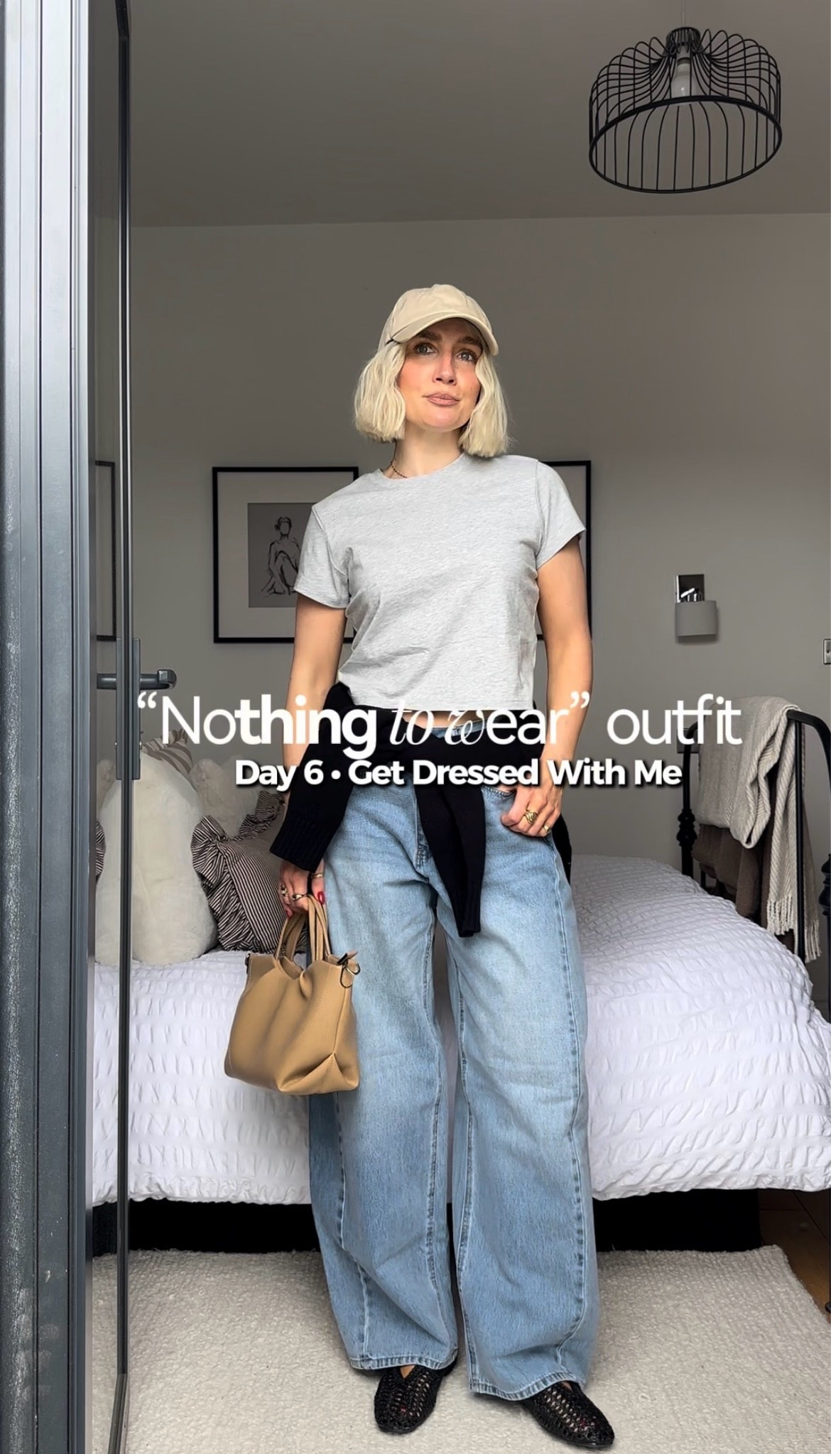 Easy everyday outfit 
Jeans and a t-shirt 
Spring outfit ideas 
Barrel leg jeans outfit 
Grey baby tee

#LTKootd #LTKgrwm