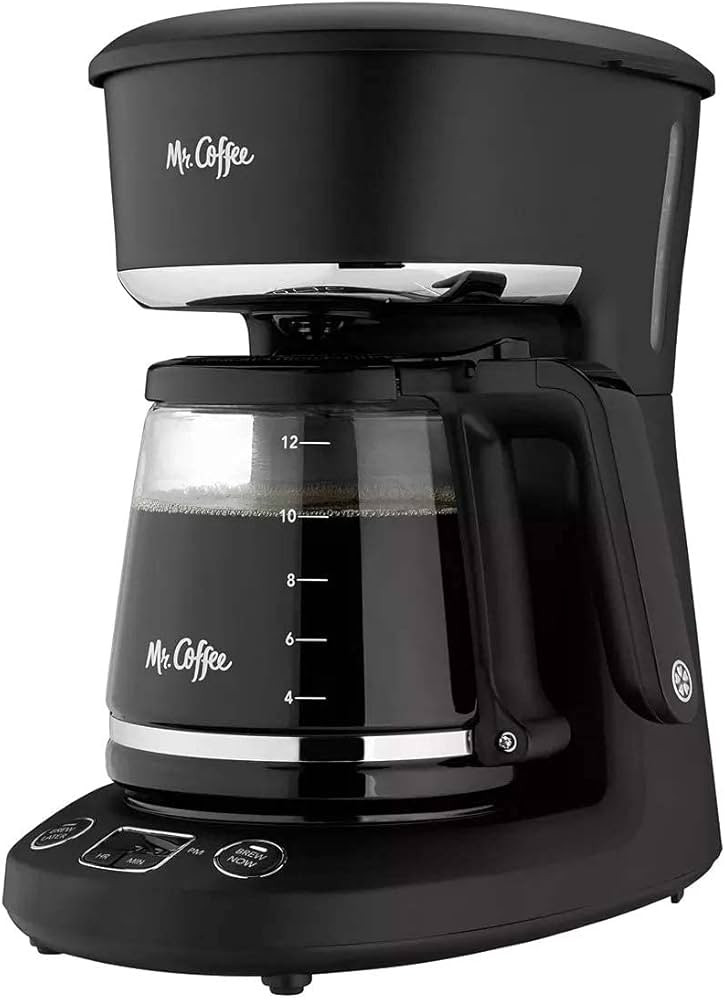 Mr. Coffee Brew Now or Later Coffee Maker, 12- Cup, Black | Amazon (US)