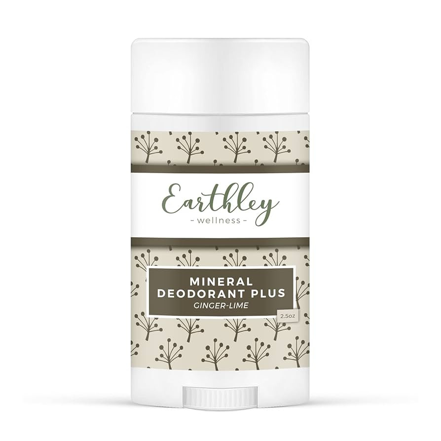 Earthley Wellness Mineral Deodorant PLUS | Natural & Aluminum-Free | Supports Freshness & Skin He... | Amazon (US)